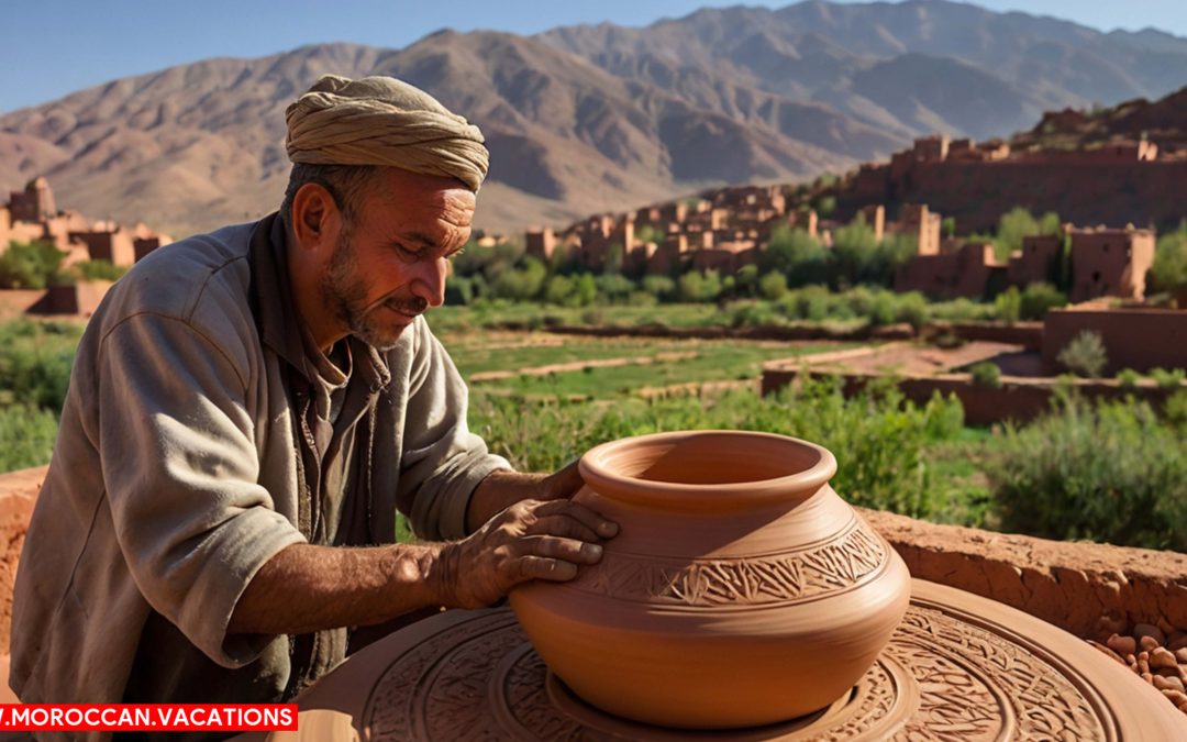 From Clay to Art: Creating Pottery Masterpieces in Dades Valley